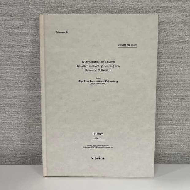 비즈빔 FW05-06 디자인 아카이브 룩북 visvim