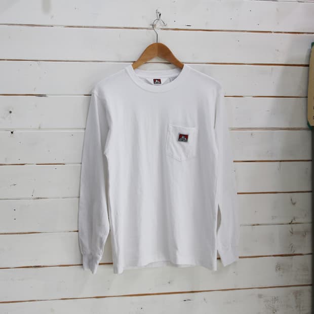 (착용컷) BEN DAVIS 포켓 롱 슬리브 (남성용 98)