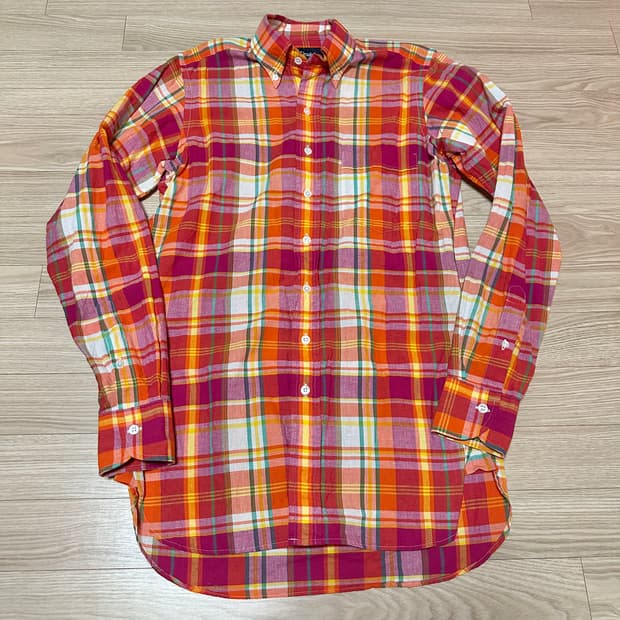 드레익스 버튼다운 마드라스 셔츠 15(38)