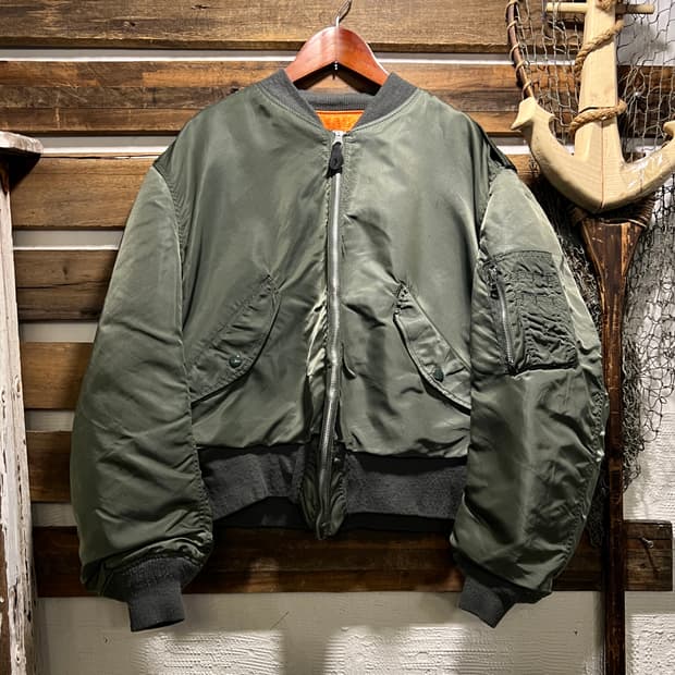 [L]알파인더스트리 Made in USA TYPE L-2B 항공 점퍼