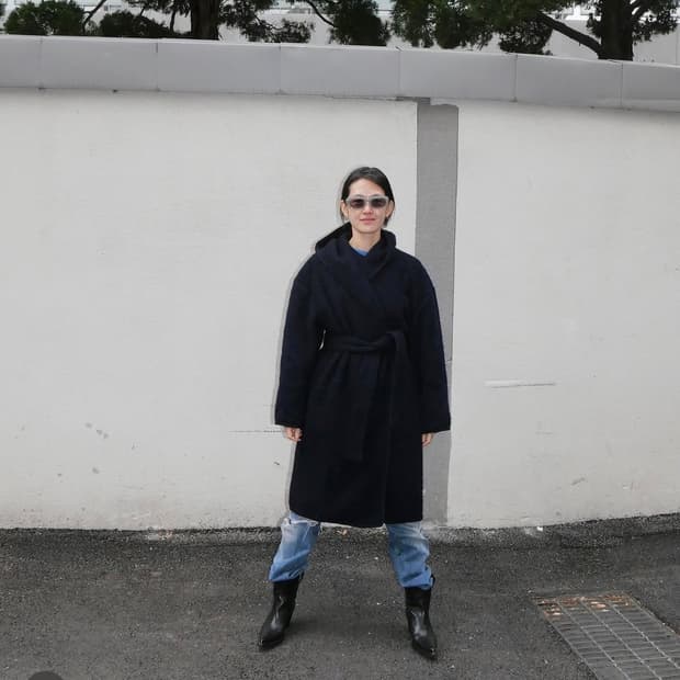 베이스레인지 Tajo Pyrenees Coat - Brushed Wool