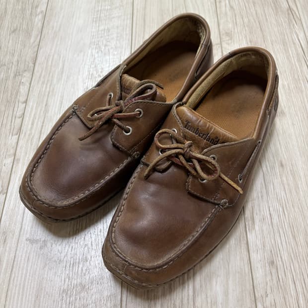 팀버랜드 보트슈즈 브라운 260