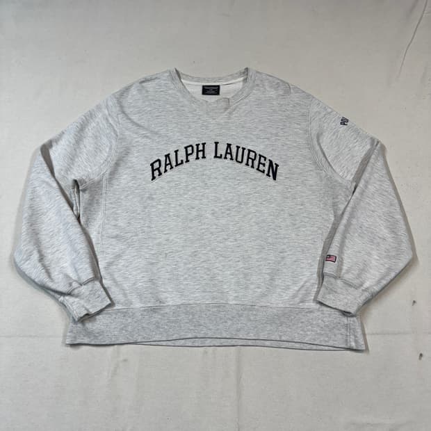 XL) 폴로 랄프로렌 진스 그레이 맨투맨