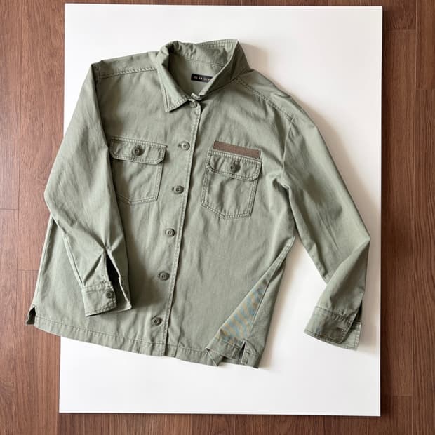 military shirt-jacket