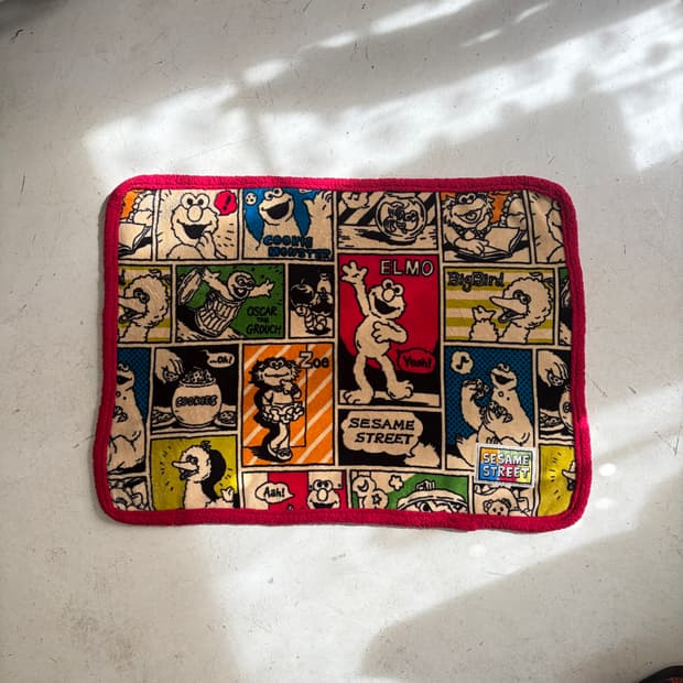 세서미 스트리트 빈티지 러그 OS