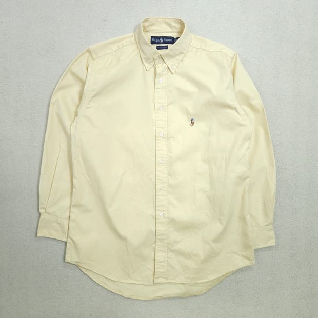 폴로 랄프 로렌 옥스포드 솔리드 셔츠 M