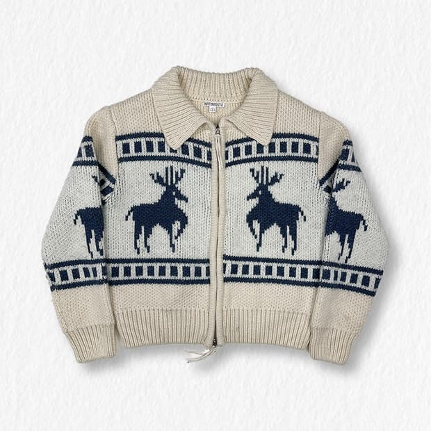 파르티멘토 노르딕 코위찬 자켓