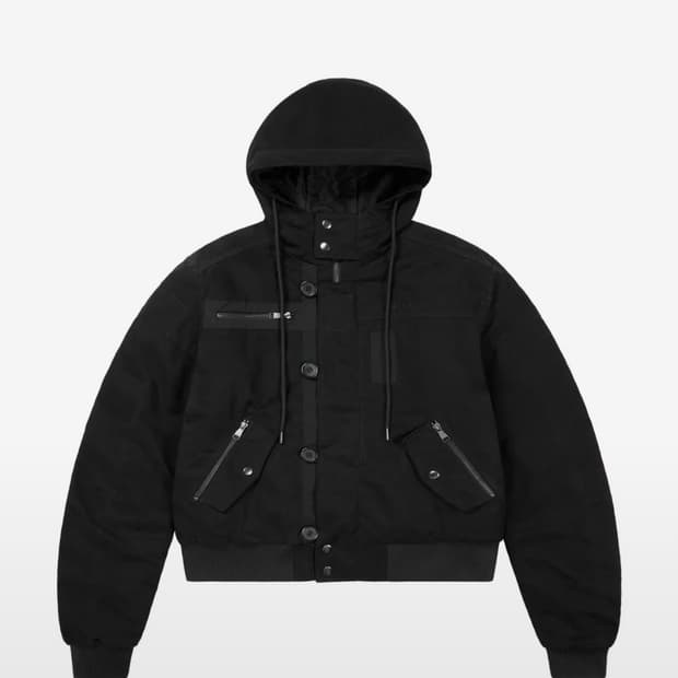 (2) 아캄 Button Placket Cotton Ma-1 Jacket