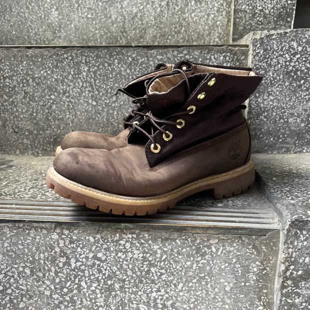 팀버랜드 어센틱스 테디 플리스 워터프루프 폴드다운 부츠