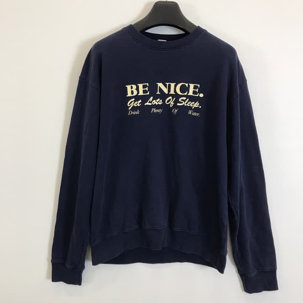 스포티앤리치 BE NICE 스웻셔츠 [M사이즈]