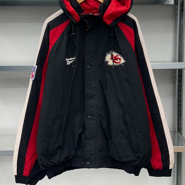 (2XL)90'S REEBOK X NFL 누빔 점퍼-M1314