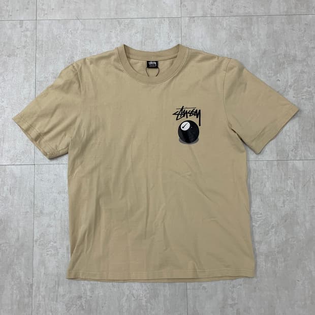 스투시 포인트 로고 반팔티#767