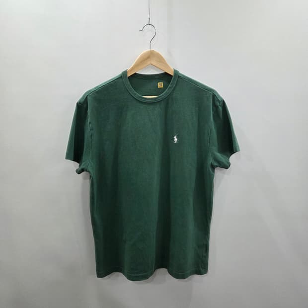 폴로랄프로렌 스몰로고 자수 티셔츠 그린