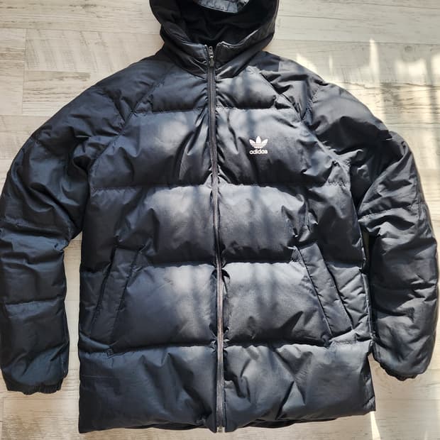 ADIDAS 아디다스 리버시블 덕다운 패딩 (100~105) 양면 오리털