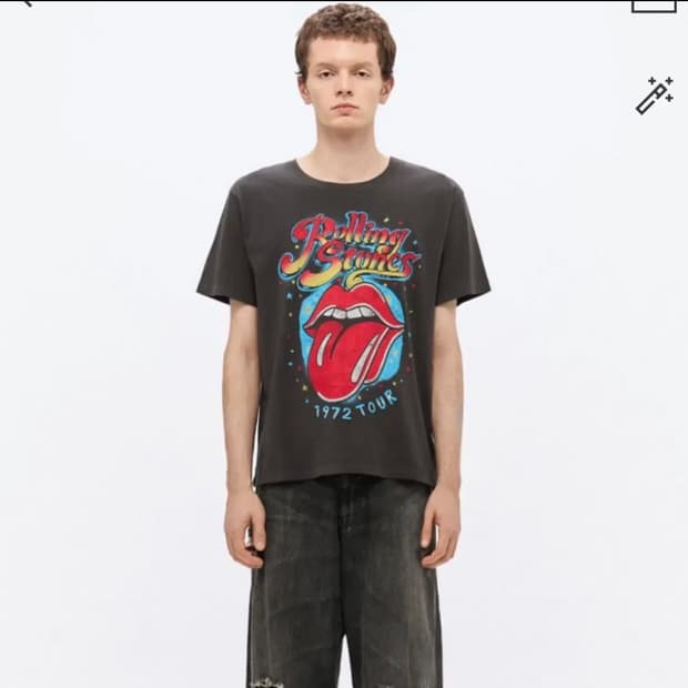 데이드리머 롤링스톤즈 1972 투어 티셔츠L사이즈 남녀공용