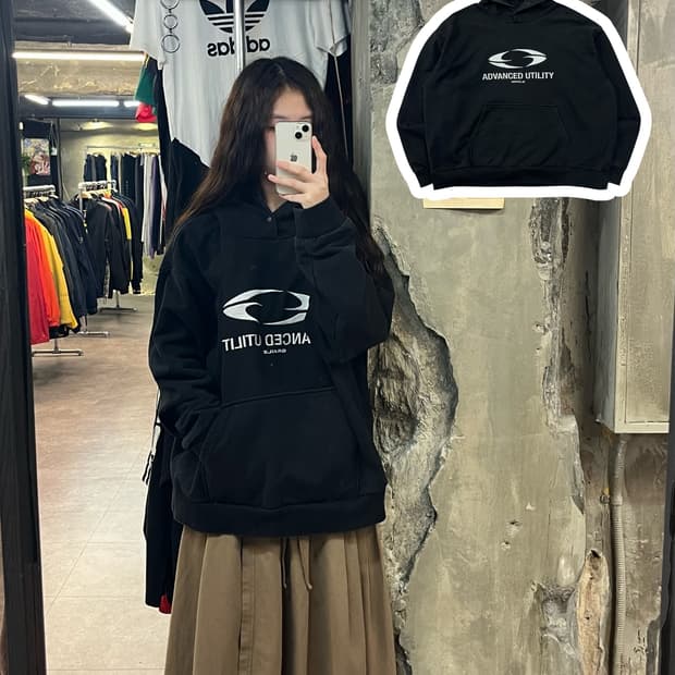 그레일즈 후드티 블랙  #csz2059