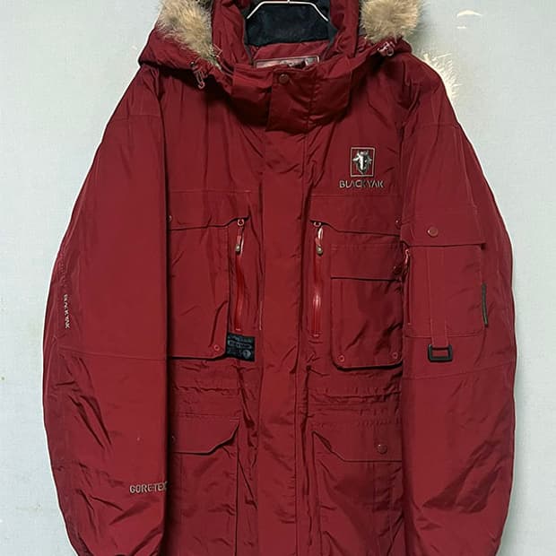 블랙야크 남자 패딩 고어텍스 구스다운 레저 L 100 