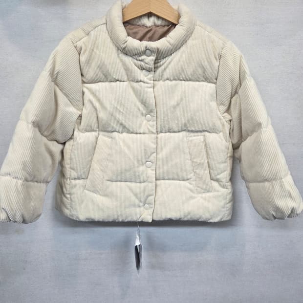 래핑 차일드 키즈 덕다운 코듀로이 패딩 110