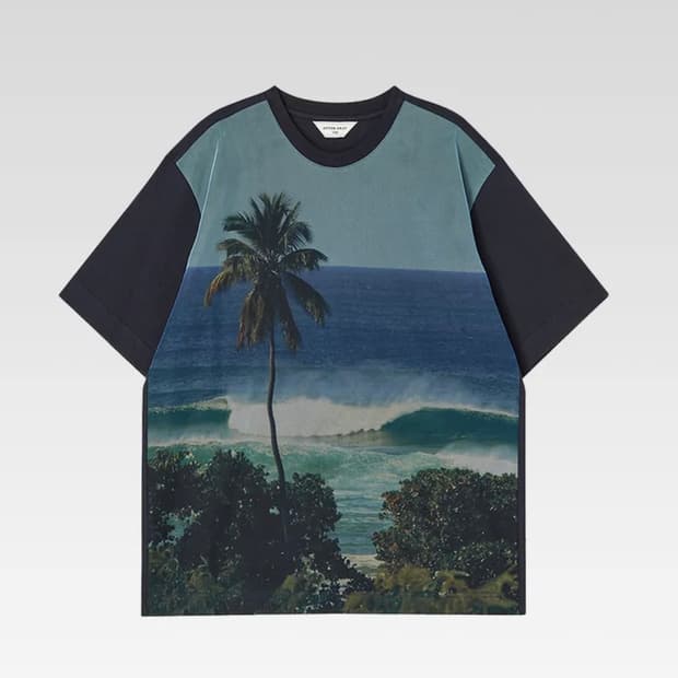 M) 애프터프레이 반팔 풀 프린트 메쉬