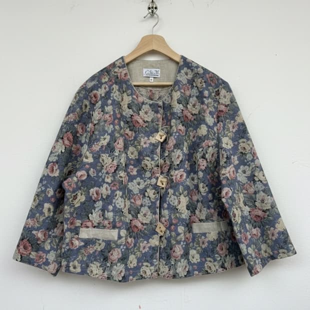 E&M Flax Collection Vintage Jacket