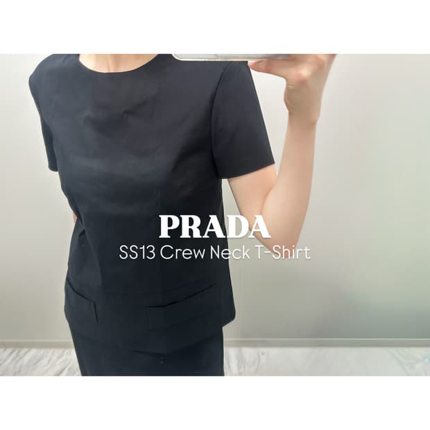 SS13 Prada Crew Neck T-Shirt