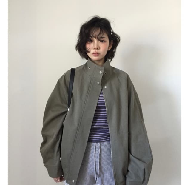 야상 자켓 (카키)