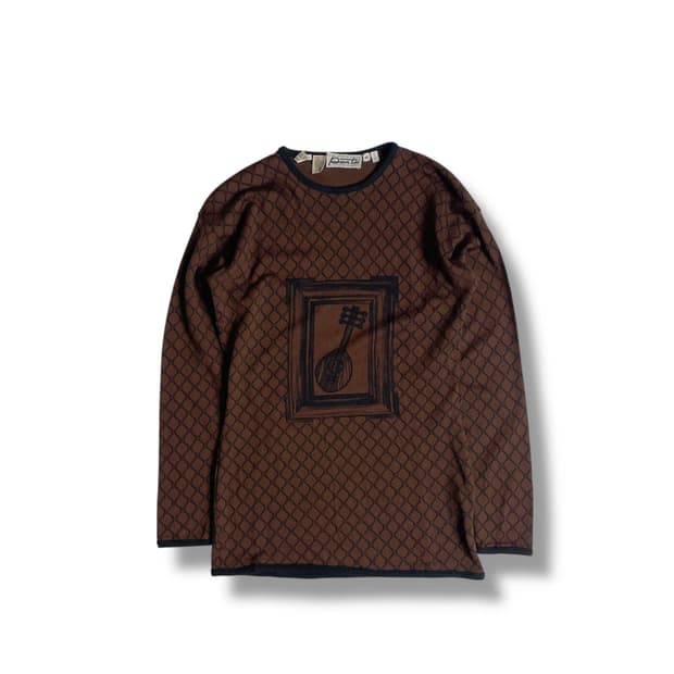 80's pour toi  액자 울 100 니트 (italy)  