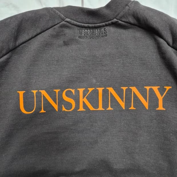 베트멍 unskinny 언스키니 맨투맨 s
