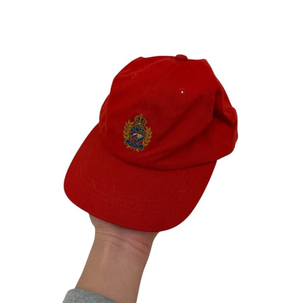 폴로 랄프로렌 크레스트 6패널 체크 볼캡