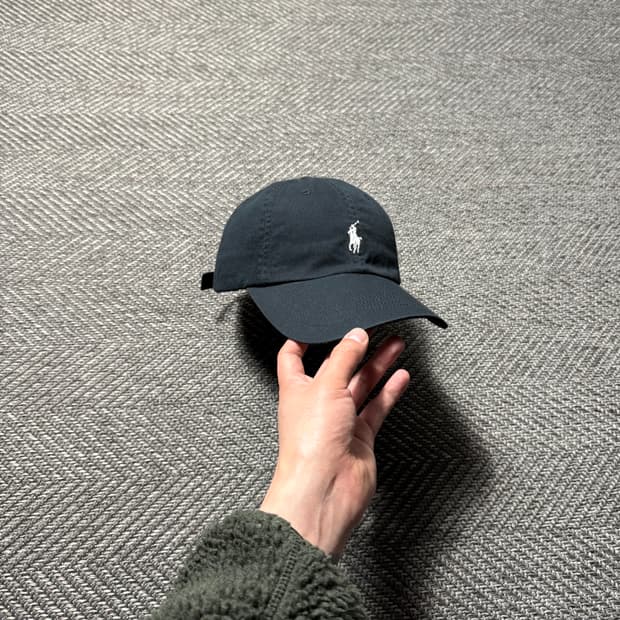 폴로랄프로렌 신형 QR 코튼 치노 볼캡 Polo OS