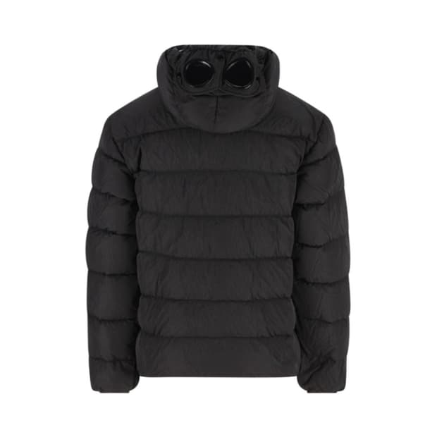 C.P. 컴퍼니 크롬-R 고글 다운 자켓 블랙 - 25FW