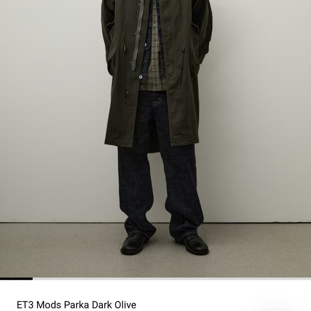 러프사이드 ET3 모즈파카 다크 올리브 사이즈 교환