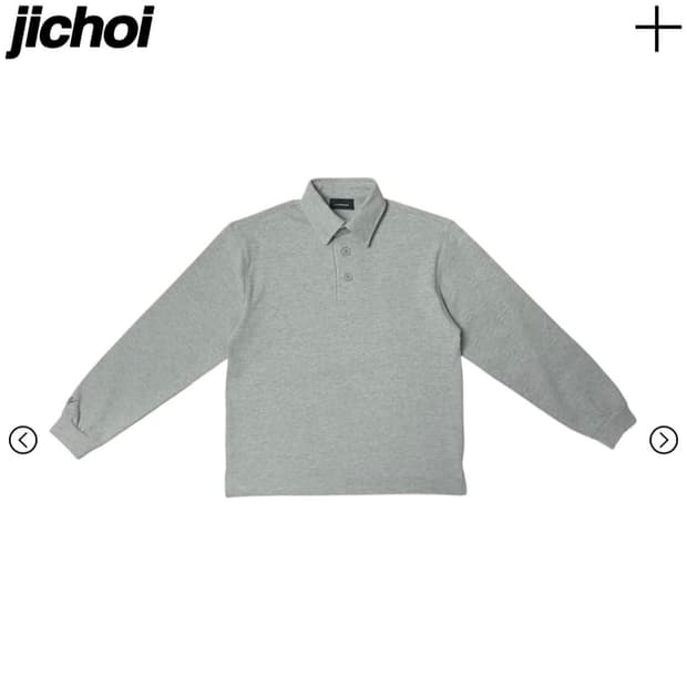 지초이 컴포트 26-001 pk shirt 셔츠 그레이 1 사이즈