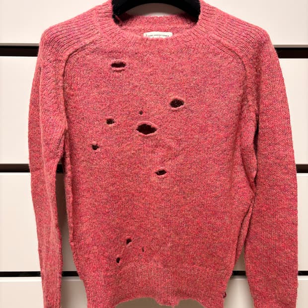 이자벨마랑 에뚜왈 핑크 디스트로이드 니트 34