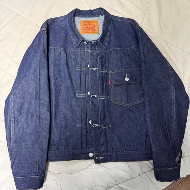 리바이스 LVC 506XX 타입1 데님자켓