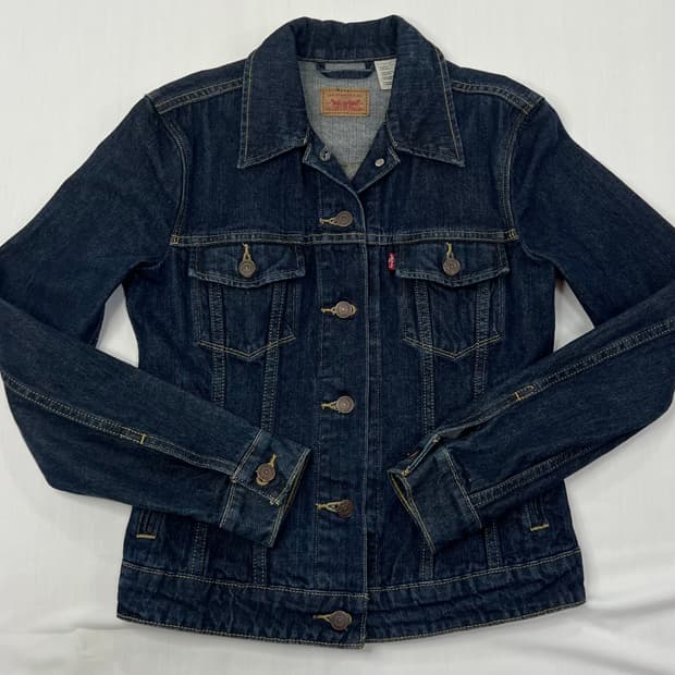 리바이스 데님 트러커 청자켓 여성 S