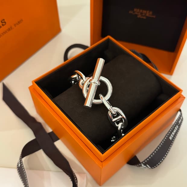 에르메스 샹달 팔찌 tgm 12링크 새상품