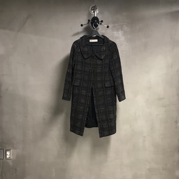 마르니 체크 코트 40(W)
