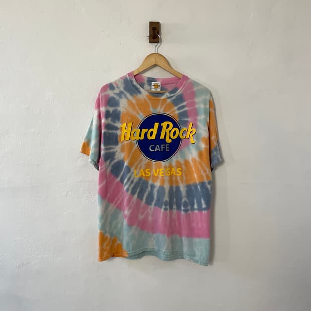 하드락카페 타이다이 티셔츠 