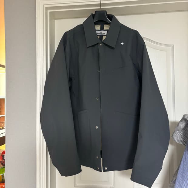 [L] 스톤아일랜드 스텔리나 3L 나일론 셔츠 자켓