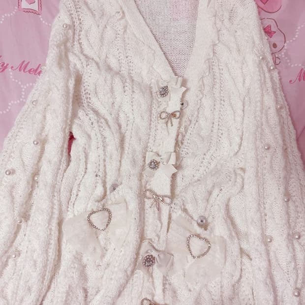 리즈리사 달천깔 히메갸루 가디건 라떼갸루 짜잔씨 빈티지