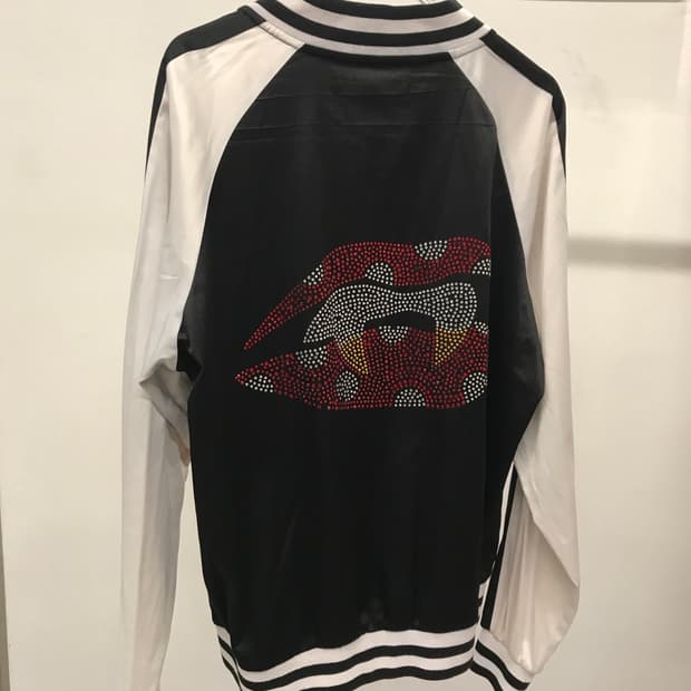 Stussy Rhinestone Lips Track Jacket