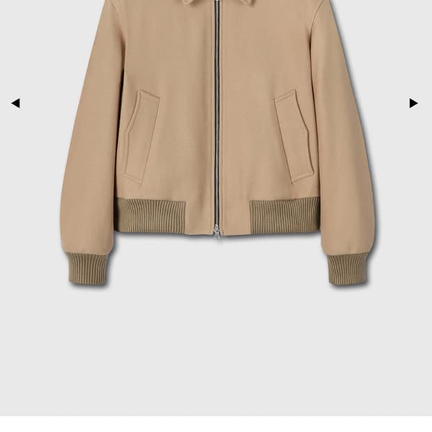 토니웩 Italian Wool Short Bomber Jacket [M]