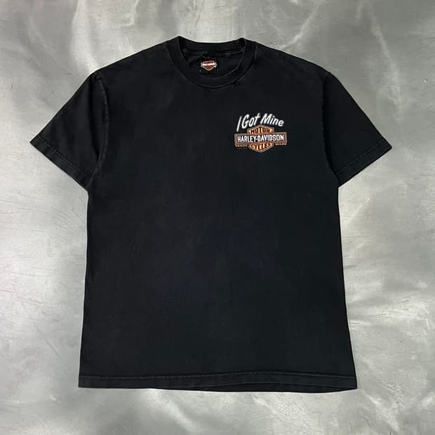  할리데이비슨 프린팅 반팔티 y15702