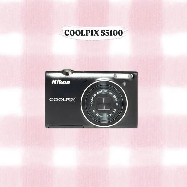 니콘 쿨픽스 S5100 블랙 빈티지디카
