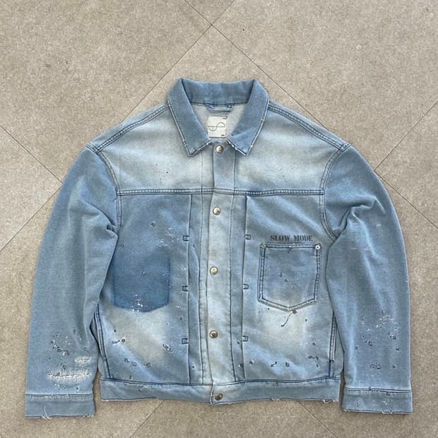 LTS X 느린양반 워싱 자켓