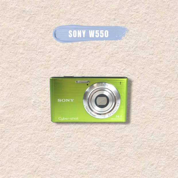 ••의주 디카•• 소니 사이버샷 W550 디카/디지털카메라