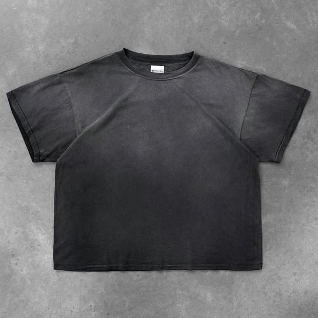 아킴보클럽 선페이드 티셔츠