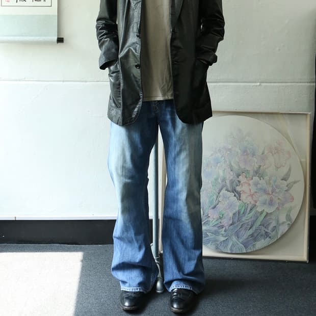 디젤 Zaf 부츠컷 데님 팬츠