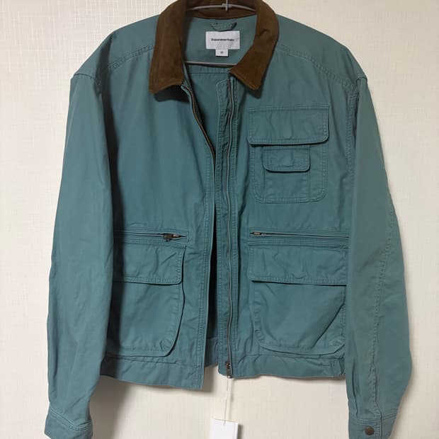 디스이즈네버댓 유틸리티 필드 자켓 그린